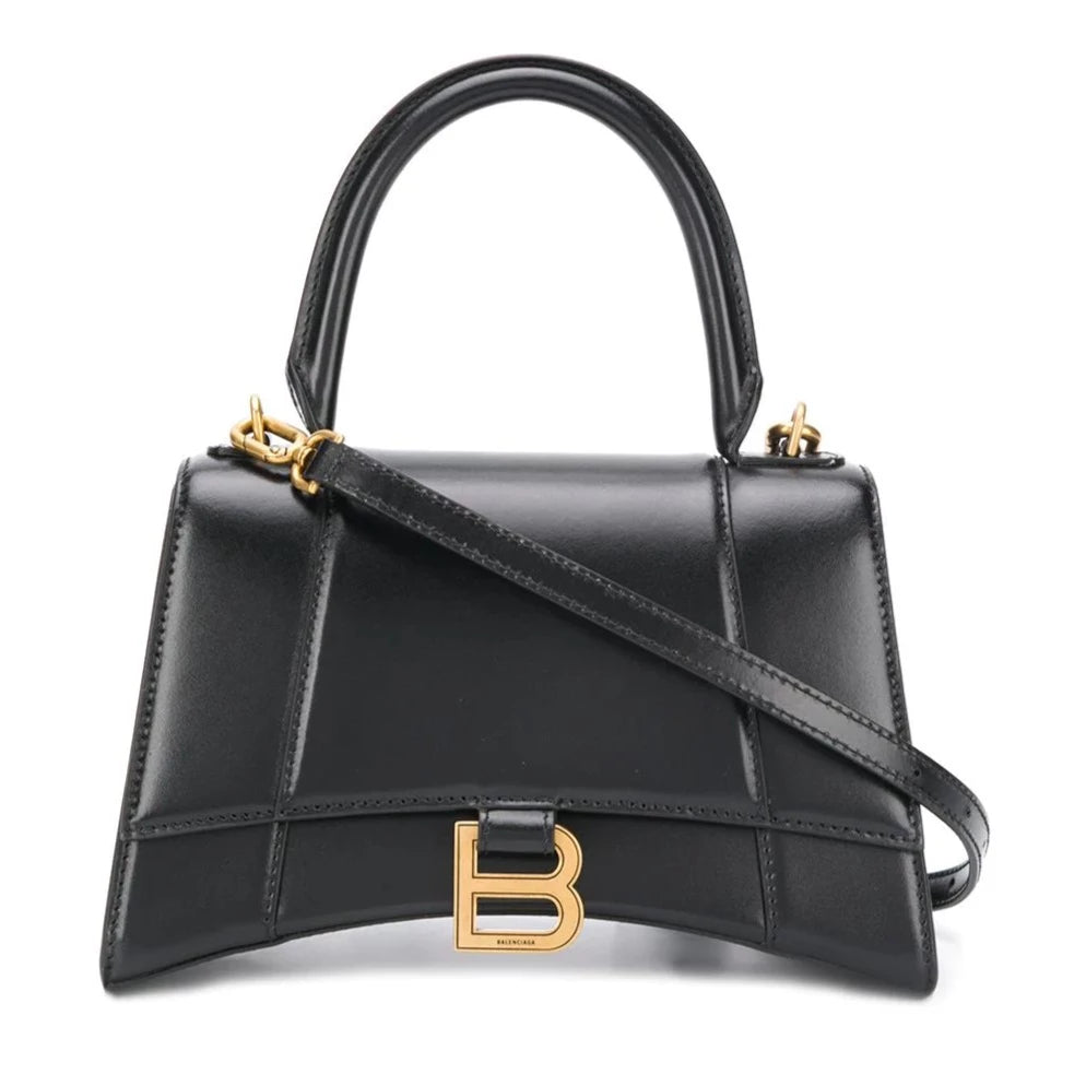 Balenciaga Hourglass S Tote Bag Noir