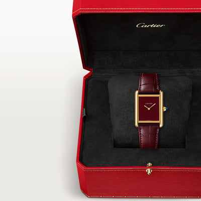 Cartier Tank Louis Bordeaux 33mm