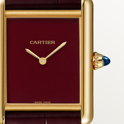 Cartier Tank Louis Bordeaux 33mm