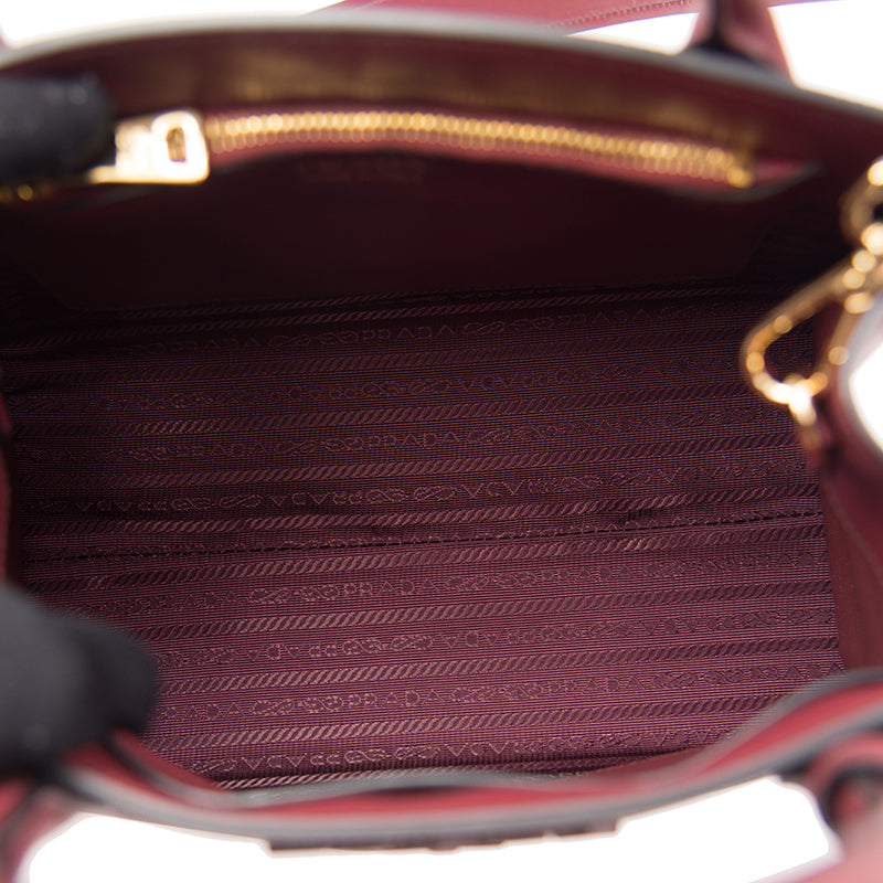 Sac PRADA Monochrome Bordeaux