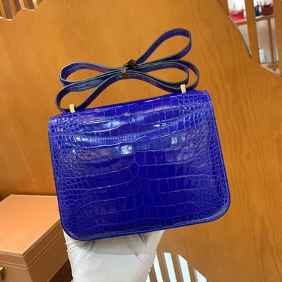 Sac Hermès Constance Bleu