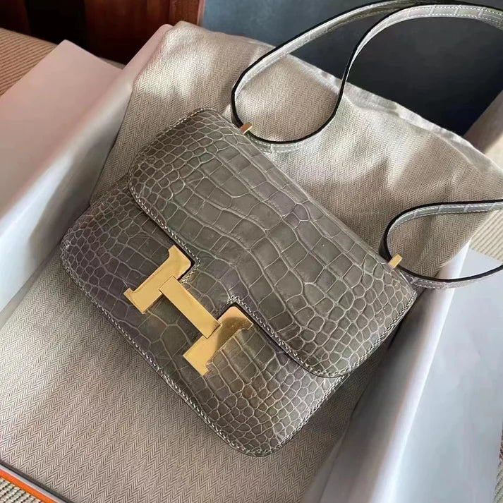 Sac Hermès Constance Gris