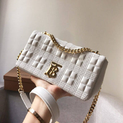 Sac Burberry Lola Bag Blanc