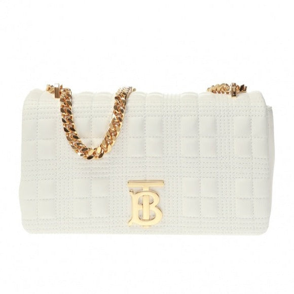 Sac Burberry Lola Bag Blanc